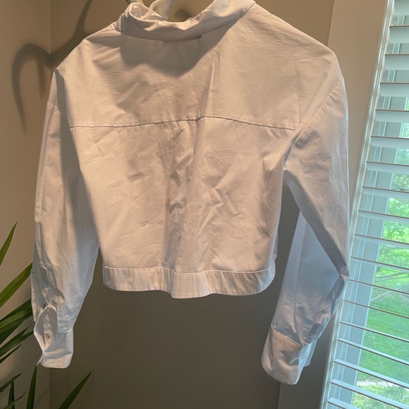 Cropped Poplin Shirt - Picture 4 of 4